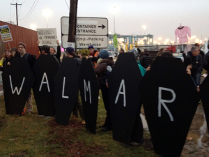 Walmart Port Protest